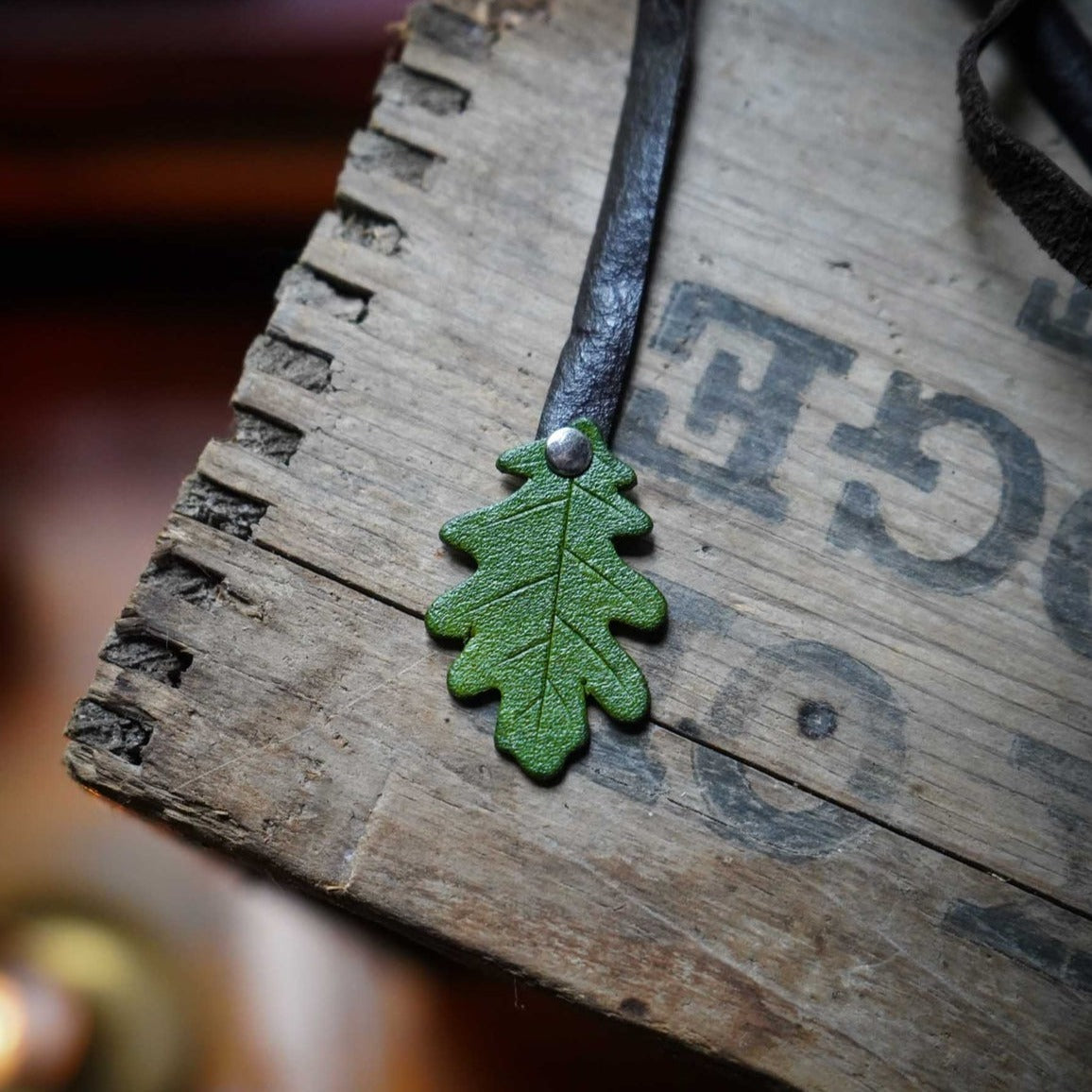 Recycled Leather Bookmark