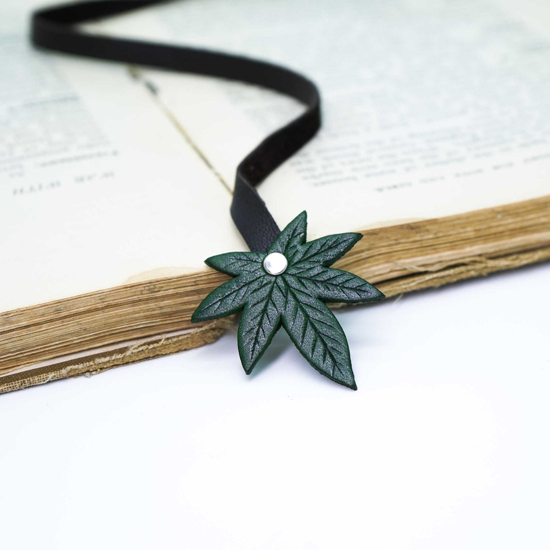 Recycled Leather Bookmark